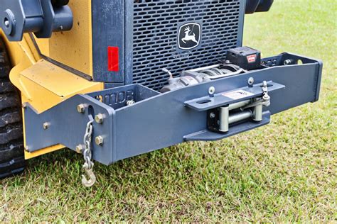 cat skid steer winch|winch attachment for skid steer.